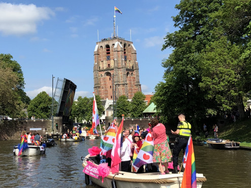 Fryslân geeft kleur aan Roze Zaterdag