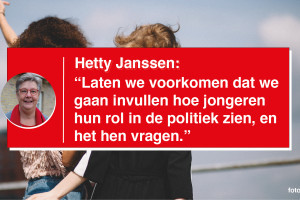 De PvdA wil van jongeren weten hoe zij betrokken willen worden bij de politiek