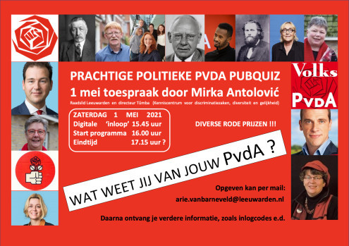Dag van de Arbeid: Doe mee met de PvdA pubquiz!