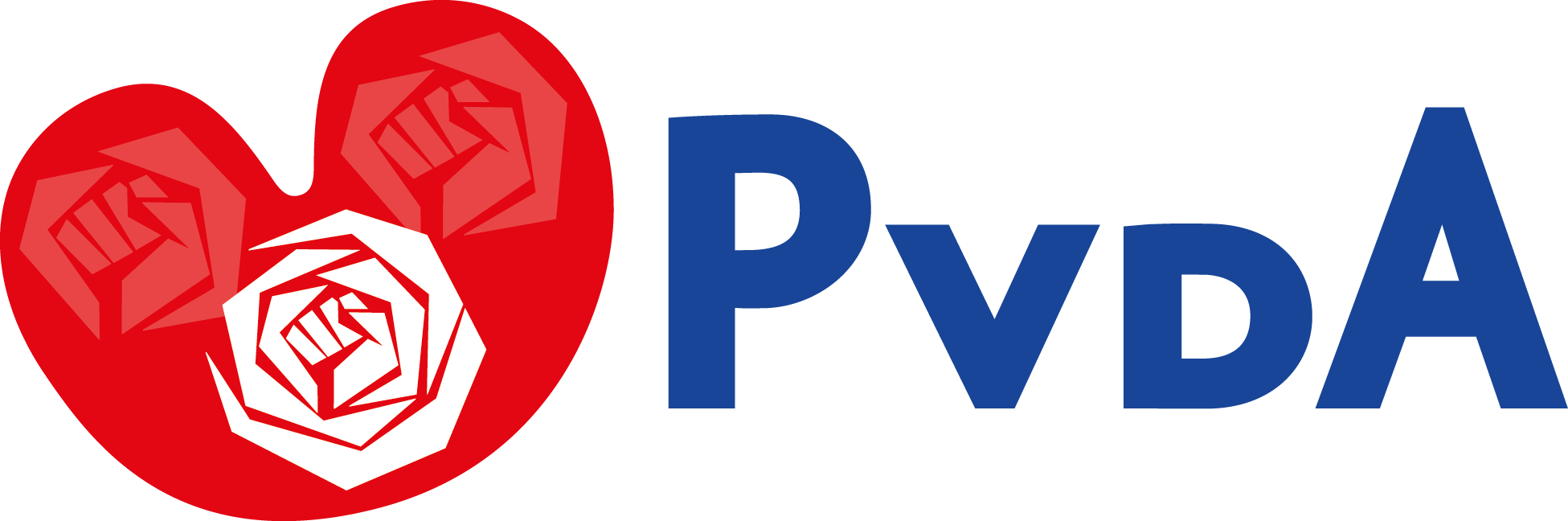 Logo En Kleuren Partij Van De Arbeid Fryslan
